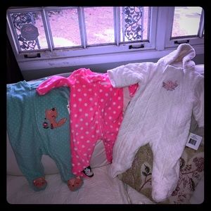 3-6 Mos WINTER Baby Girl Bundle